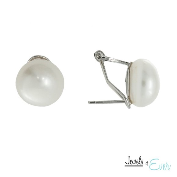COPY - 925 Silver Genuine Freshwater Pearls Earrings - Picture 1 of 1